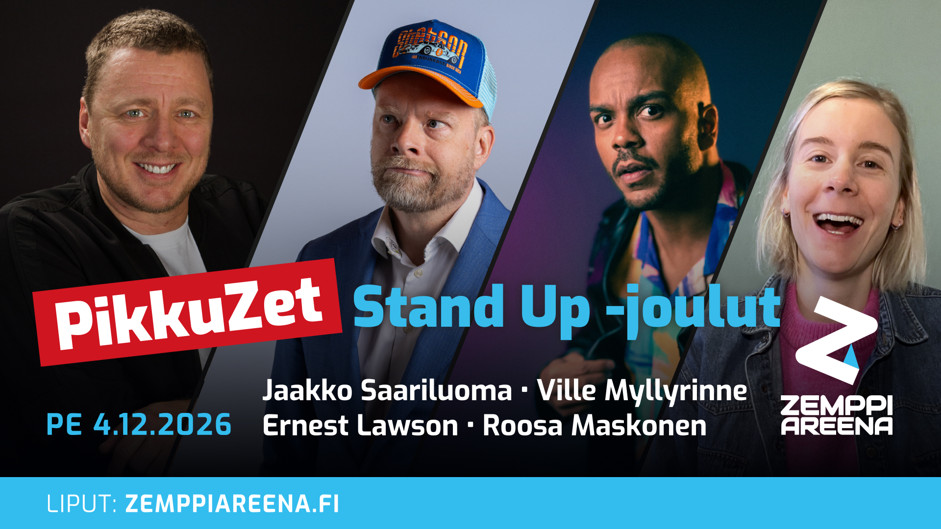 PikkuZet Stand up-joulut